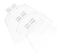 Baluue 3 pièces Boucliers Oculaires Transparants Plastique pour Meuleuse de Banc Protection Débris pour Outils Électriques Accessoires pour Atelier