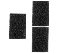 Baluue 3 Pièces éponge de cicatrice sanglante éponge à pointiller en vrac Éponge de maquillage pour le visage et le corps trousses de toilette accessoires de fête d'halloween Black
