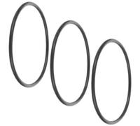 Baluue 3 Pièces Joint D'étanchéité Installation sans Outil en Caoutchouc Noir Modèle 6808 et Entretien Rapide pour Machine à Polir Perles pour Accessoires de Polisseur de Bijoux