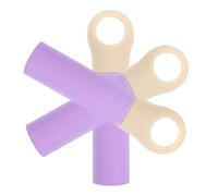 Baluue 3 pièces Poignée de Balai Embouts de Manche Plastique Grip Ergonomique pour Balai et Serpillière Accessoire de Remplacement pour Nettoyage Domestique