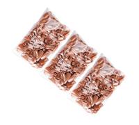 Baluue 300 Pièces de Faux Ongles en Plastique pour Pratique Manucure 3 Paquets Surface Lisse Solide Formation Nail Art Débutants et Professionnels Clous en Plastique pour