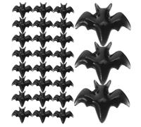 Baluue 300 Pièces Décorations Ongles Halloween Animaux Noir Bat Forme Accessoires Manucure DIY Style Gothique Fête Carnaval