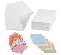 Baluue 300 pièces Lot de Gabarits Papier pour Patchwork Diamant Modèles de Couture Robustes et Sûrs Kit de Bricolage pour Débutants Quilting