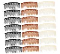 Baluue 30pièces Peignes Latéraux Pour Femme Peignes à Coiffer Élégants Pour Chignons Et Accessoires De Mariage Pratiques Pour Types De Cheveux