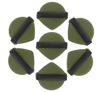 Baluue 35pièces Éponge De Maquillage Réversible Pour Fond De Humides Et Sèches Douceur Et Confort Idéale Pour Maquillage Du Visage Matcha