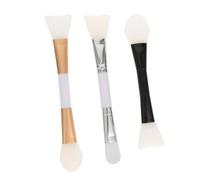 Baluue 3pièces Brosse Silicone Pour Masque Visage Outils De Beauté Diy Avec Double Embout