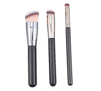 Baluue 3pièces Outils De Maquillage Pour Fond De Teint Et Chic De Pinceaux Cosmétiques Pour Maquillage Parfait