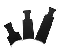 Baluue 3pièces Planches De Mise Valeur Plates Pour Balayage Kit De Teinture Capillaire Diy Pour Usage Domestique Et Salon Outils De Coloration Capillaire