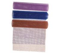 Baluue 3pièces Sponge Exfoliante Africaine Nylon Lot De Éponges De Bain Filets Moussants Pour Gommage Corporel Accessoire De Pour Et Femmes