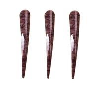 Baluue 3pièces Vintage Hair Clip Acétate Pince à Cheveux Alligator Élégante Accessoires Pour Mariage Et Fêtes Barrette Brillant