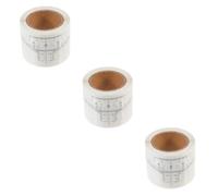 Baluue 3rouleaux Roll De Autocollants De Règle à Sourcils Guide De Mesure Pour Maquillage Et Parfait