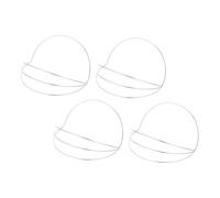 Baluue 4 pièces Base de Couronne à Couches pour Coiffure Traditionnelle Chinoise Serre-tête Flexible et Léger Support pour Création de Diadèmes Artisanaux