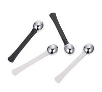 Baluue 4 Pièces d'importation résine eye care planche à gratter le visage applicateur de crème contour des yeux masseur oculaire bâtons de massage des yeux outils de maquillage