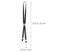 Baluue 4 Pièces Lanière Tour Cou Ajustable Anti-perte pour Masque avec Surface Antidérapante Sangle pour Activités Extérieures