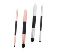 Baluue 4 pièces Stylo à Frotter Lavable à Double Pointe pour Dessin Artistique Pinceaux à Frotter Précis pour Croquis et Fondu Outil de Surlignage pour Artistes et Étudiants