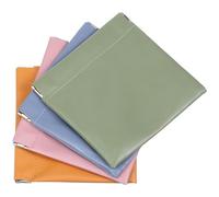 Baluue 4 pièces Trousse Maquillage Étanche TPU Petite Pochette Organisateur Portable Couleurs Mixées pour Voyage et Rangement Cosmétiques Femme