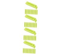 Baluue 40 Pièces Clip Racine Permanent Pinces à Mâchoires à Rouleaux Cheveux Bouclés Gros Bigoudis Pour Le Volume Cheveux Volumateur Clips Racine Clip Pinces à Rouleaux Pp Green