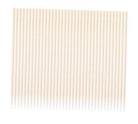 Baluue 400pièces Coton Tige Bois à Pointe Fine Outil De Maquillage Et Nettoyage Pour Salon Et Usage Personnel