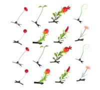 Baluue 40pièces Épingles à Cheveux Simulacre De Plantes Accessoires De Cheveux Créatifs Pour Fête Et Usage