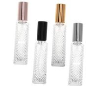 Baluue 4pièces Bouteilles Vaporisateurs De Flacons Rechargeables Mini Flacons à Brume Fine Pour Huiles Essentielles Et Élégantes
