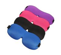 Baluue 4pièces De Sommeil Confortable Oculaire Sombre Et Pour Hommes Et Femmes Pour Voyage Et Détente