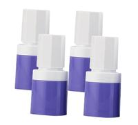 Baluue 4pièces Flacons De Voyage Vide Avec Pompe Sans Air Bouteilles Rechargeables Pour Lotion Fond De Teint Et Cosmétiques Avec Couvercle
