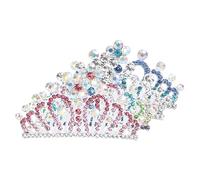 Baluue 4pièces for Kids Set with Rhinestones for Birthday Parties and Performances