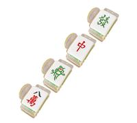 Baluue 4pièces Mini Épingles à Cheveux Forme De Mahjong Accessoires Uniques Pour Coiffure Épingles Décoratives Amusantes Pour Fêtes Et Événements