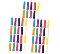 Baluue 5 Ensembles Tubes Inhalateurs Nasaux Aromathérapie Portables Plastique Avec Mèches Coton Pour Huiles Essentielles Couleur Aléatoire 10 Pièces * 5