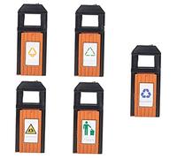 Baluue 5 pièces Accessoire DIY pour Décor de Paysage Urbain et Maquettes Architecturales