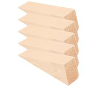 Baluue 5 pièces Bois Chocolat pour Meubles Niveauur pour Chaise Anti-basculement Facile à Installer pour Sols Inégaux