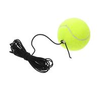 Baluue 5 Pièces Entraîneur Tennis avec Corde Élastique Base Stable Résistante Aide Au Stationnement Garage Outil Entraînement pour Débutants et Joueurs