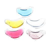 Baluue 5 Pièces Patchs Oculaires Rafraîchissants Gel Pour Yeux Soins Oculaires Patchs Gel à Paillettes