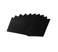 Baluue 50 pièces Papier Cartonné Noir DIY Accessoires Scrapbooking Cartes de Vœux Décoration Créative