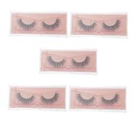 Baluue 5paires Faux Accessoire De Maquillage Épais Et Courbés Convient Pour Usage Et Événements Spéciaux