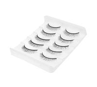 Baluue 5paires Faux Fibre Chimique Élévation Naturelle Pour Regard Éblouissant Pour Événements Spéciaux