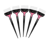 Baluue 5pièces Brosse à Teindre Les Cheveux De Pinceaux Applicateurs Pour Coloration à Domicile Et Salon Outils Pratiques Pour Application Uniforme Et Soignée