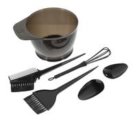 Baluue 5pièces Kit De Teinture Pour Cheveux Ensemble Complet Outils De Coloration Outil Portable Lavable Pour Salon à Domicile
