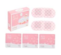 Baluue 5pièces Masques Pour Yeux Vapeur à Usage Unique Compresses Chaudes Relaxantes Pour La Parfum Rose