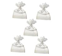 Baluue 5pièces Sacs De Rangement à Cordon Pour Bijoux Et Pelotes De Légers Et Compacts Faciles à Transporter Fermer