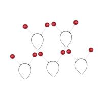 Baluue 5pièces -tête Avec Boule Accessoires Pour Cheveux Coiffure Élégante Lot