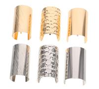 Baluue 6 Pièces Accessoires de Queue de Cheval Alliage Antidérapants Clips Métalliques Décoratifs pour Femmes Agrafes Élégantes pour Coiffures Quotidiennes Fêtes et Festivals