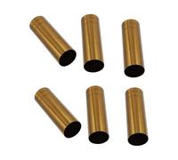 Baluue 6 pièces Cache Douille Lustre Bronze Ancien Manchons pour Supports de Lampes de Chandeliers Accessoires Éclairage Résistants Chaleur Compatibles avec Lampes Décoratives