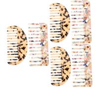 Baluue 6 Pièces Peigne en feuille d'acétate hair charms hair toppers peignes à cheveux peigne à cheveux pour femme peigne cheveux peigne démêlant peignes à motifs délicats acide acétique