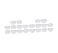 Baluue 60pièces Bol à Masque Facial Lot De Bols Pvc Transparent Pour Salon De Beauté Et Usage Personnel Faciles à Nettoyer Et Non Collants Outils Multifonctionnels Pour Soins De
