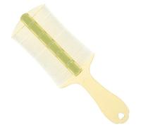 Baluue 6pièces Peigne Antipelliculaire à Long Manche Brosse Plastique Anti-lentes Double Face Dents Fines Pour Animaux De Compagnie Toilettage Humain