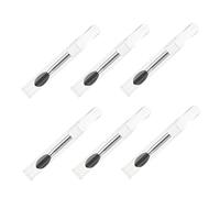 Baluue 6pièces Pinceaux Silicone Pour Et Yeux Applicateurs De Maquillage Pour Et Ombres à Paupières
