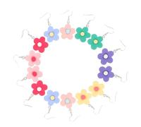Baluue 7 paires Boucles Oreilles Fleur Pendantes Légères pour Femmes Accessoire de Mode avec Résine Cadeau Chic pour Quotidien et Occasions Spéciales Couleur Aléatoire Couleur Aléatoire