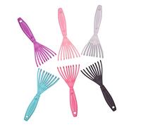Baluue 8 Pièces nettoyeur de peignes à cheveux bouclés poignée peigne brosse peigne à brosse métallique pour cuir chevelu mini-peigne nettoyeur de peigne de brosse à cheveux