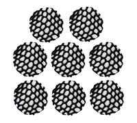 Baluue 8pièces Réutilisables Filets à Chignon Élastiques Pour Danseurs Accessoires De Ballet Pour Cheveux Coiffés Boudin